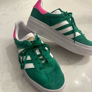 Adidas gazelle size 8.5. Wore once. To big. Need to size down